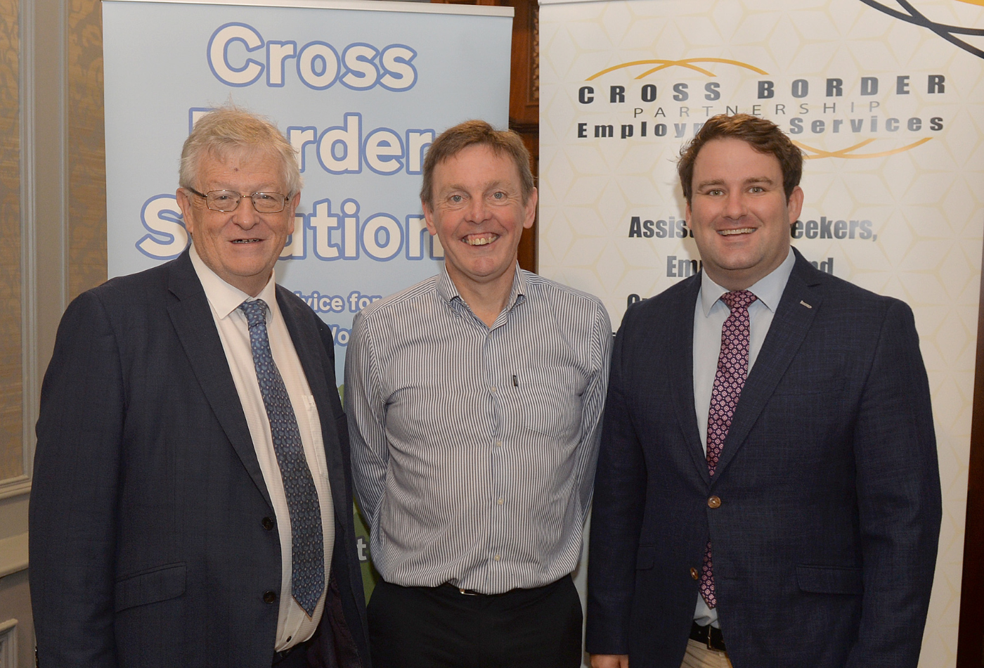 Paddy Malone with Chambers Ireland team at pre-budget submission in Dublin