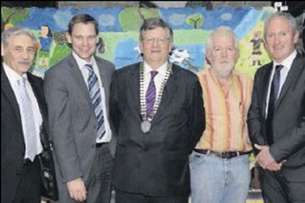 Dundalk Chamber of Commerce AGM with President Paddy Malone, Harry Traynor, Michael Farrell, Tim Mullins and Declan Murphy